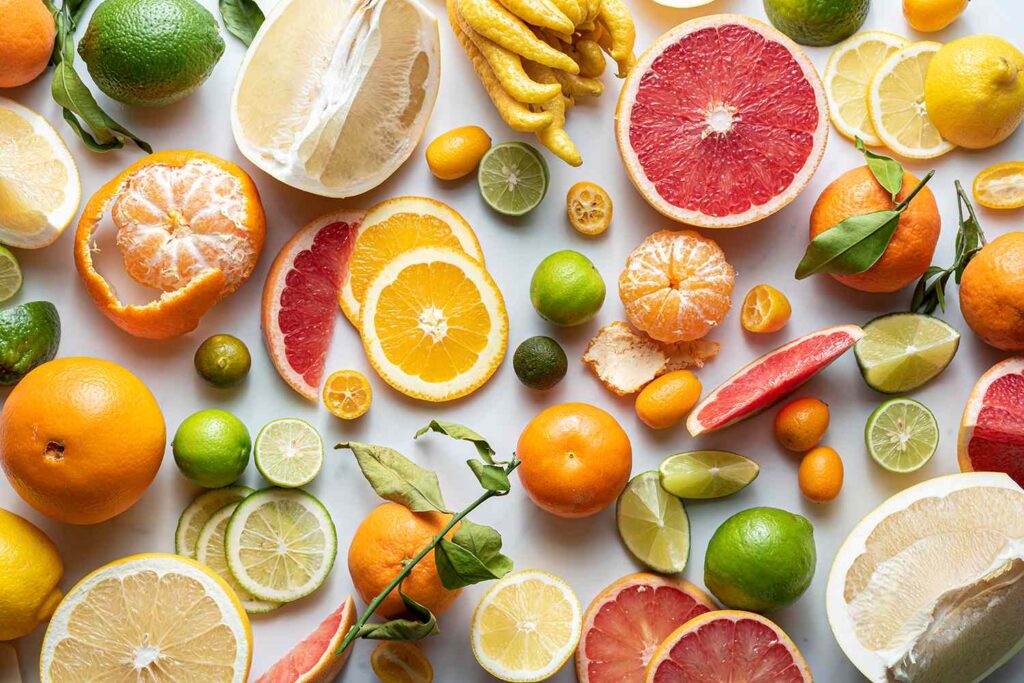 Anti inflammatory- citrus fruits
