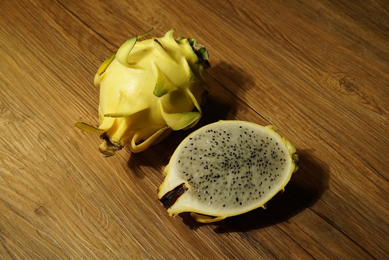 yellow dragon fruit