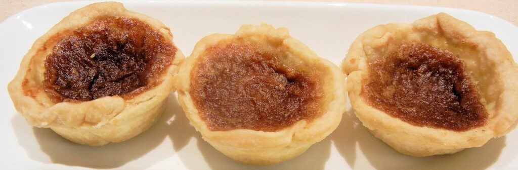 Canadian Food- Butter Tarts
